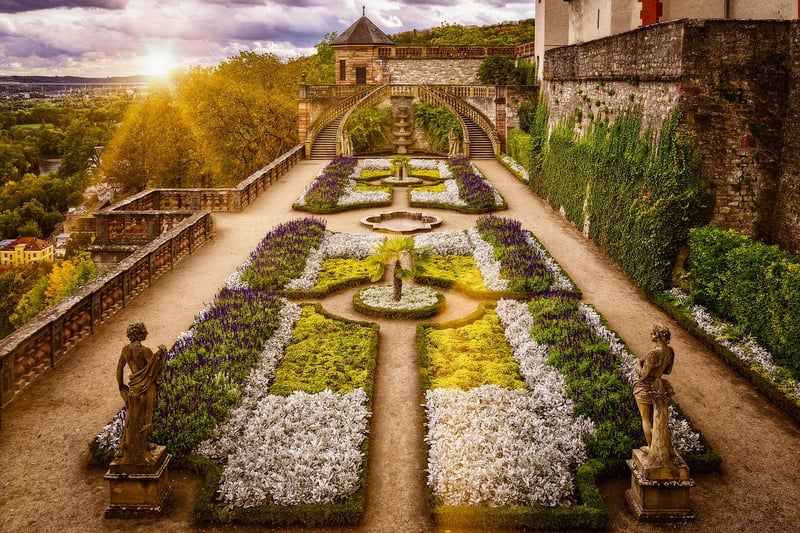 Spring garden